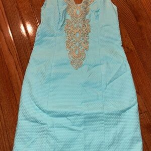 Lilly Pulitzer Suzette Serene Shift Dress, Size 0